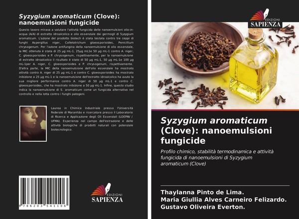 Thaylanna Pinto De Lima. (U. A.) | Syzygium Aromaticum (Clove): Nanoemulsioni...-image