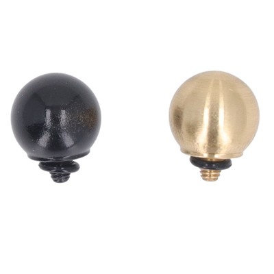 2x Ball Shape Camera Shutter Button Replacement Brass Soft Shutter Release Bu FY