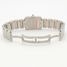 Cartier Tank Française SM Watch, Stainless Steel, Ladies, Silver Tone, W51008Q3 4