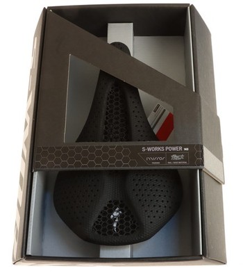 Specialized S-Works Power with Mirror 143mm Saddle Black FACT Carbon Light Use