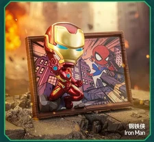 Iron Man - POP MART Marvel Photo Frame Series Figures Confirmed Toy Doll Gift