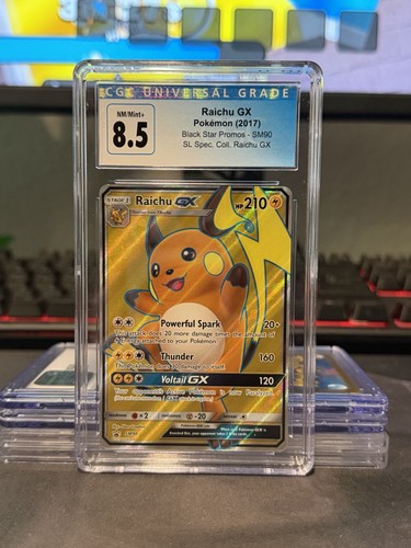 Raichu-GX graded CGC 8.5 for sale on eBay