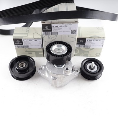 New OEM Serpentine Belt Drive Kit For C300 C350 E350 E550 A2722000270 2722020719