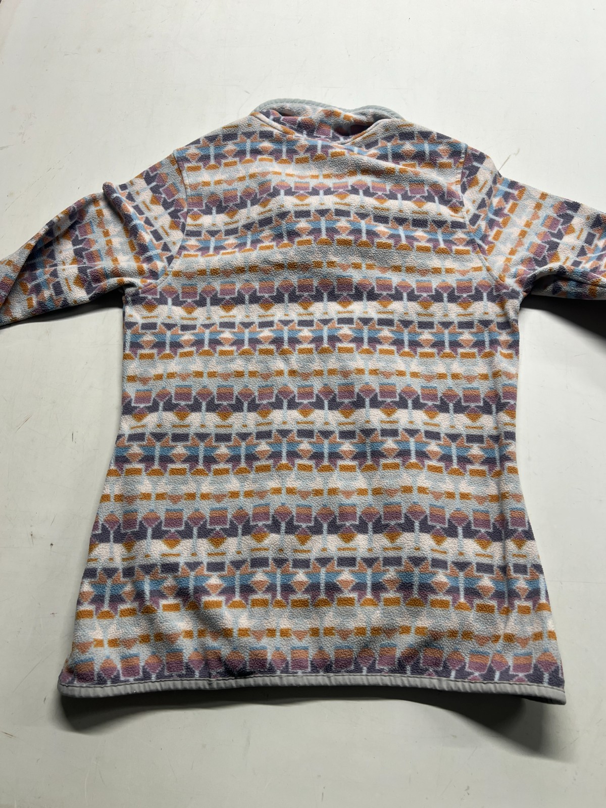 Patagonia Micro D Snap-T Fleece Jacket Multicolor Aztec Southwest Women Sz Small thumbnail 9