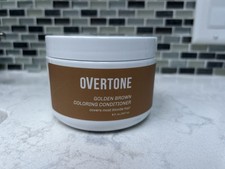 Overtone Golden Brown Coloring Conditioner 8oz - Brand New Without Box