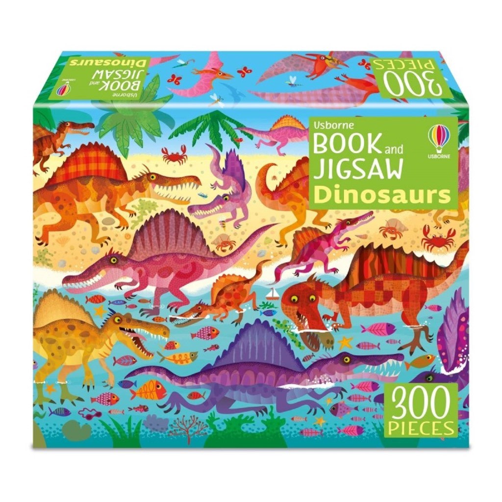 Usborne Book and Jigsaw Dinosaurs by Kirsteen Robson, Gareth ... - 9781805319443