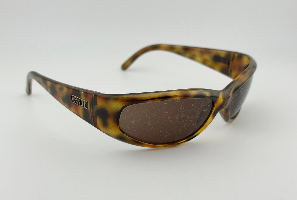 VTG Arnette CATFISH Tortoise Sunglasses *Old Logo* Made in Italy