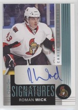 2013-14 O-Pee-Chee Signatures Roman Wick #OPC-RW Auto 0m8e