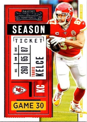 2020 Panini Contenders #4 Travis Kelce