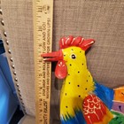 Rooster Decor, Metal, Standing, Multicolored, 9-1/2" tall — photo 3
