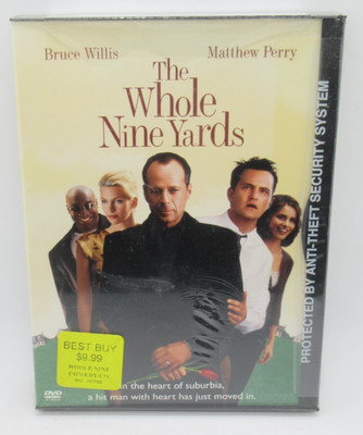 THE WHOLE NINE YARDS DVD MOVIE, BRUCE WILLIS, MATTHEW PERRY, AMANDA PEET, FS/WS