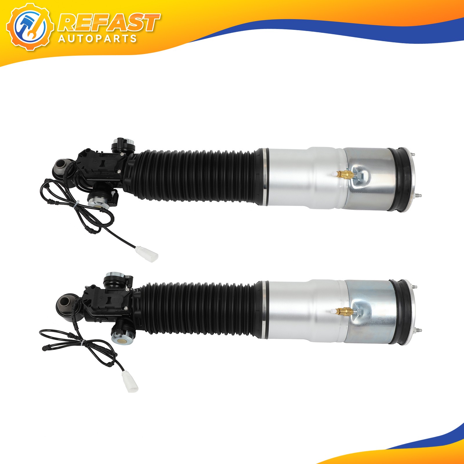 Rear 2x Air Struts Shocks Air Suspension For 37126795873 Rolls Royce Ghost 08-19