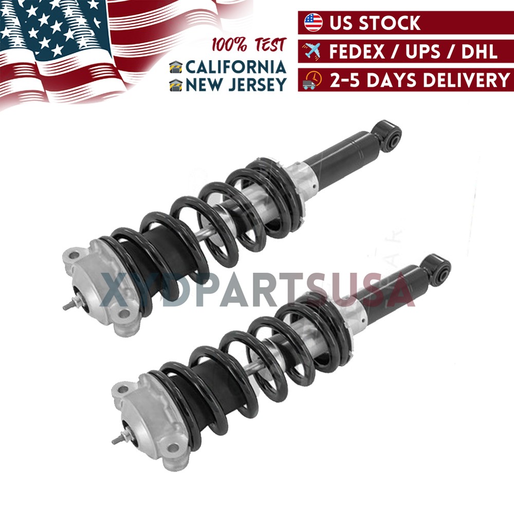 2PCS Rear Shock Struts Assys w/Magnetic Fit Ferrari 458 Italia Spider 2010-2015