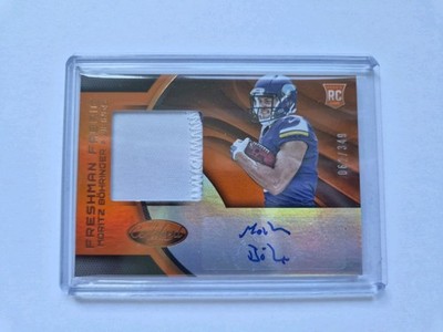 2016 Certified Moritz Böhringer RC Rookie Auto Patch/349 Autographs Vikings