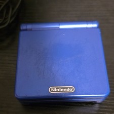 Nintendo Game Boy Advance SP Blue Handheld System AGS-001 Headphone Jack