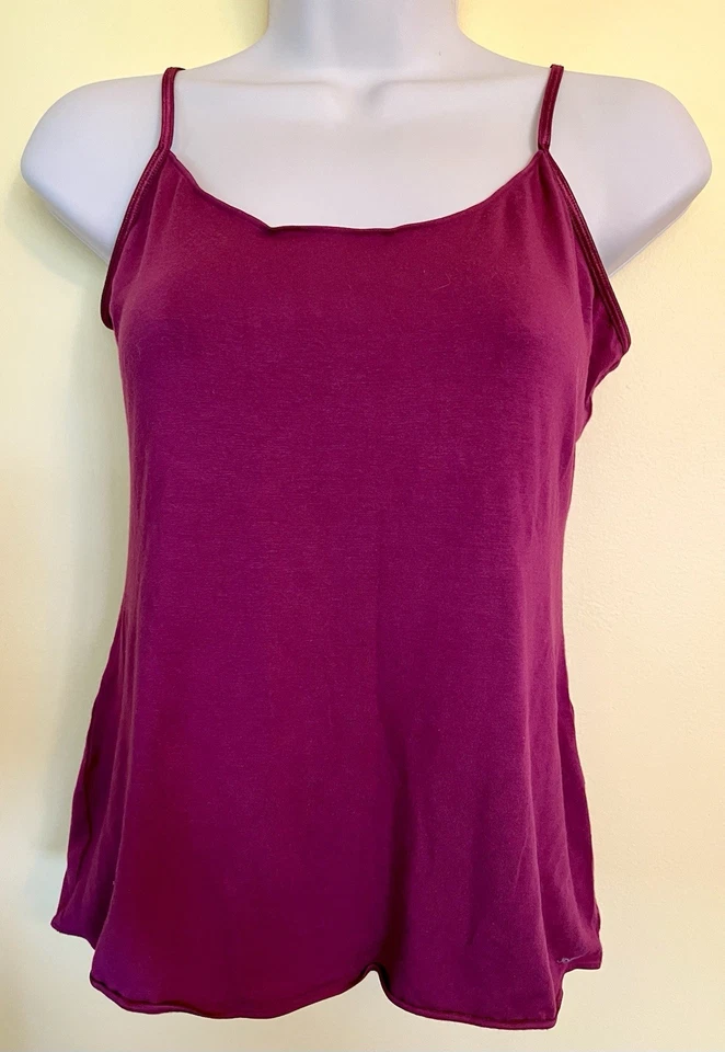 Camisola BORGOÑA NUEVA SIN ETIQUETAS Mujer XL Marca Jockey Modelo/Spandex TOP Correas Ajustables Foto 4 de 4