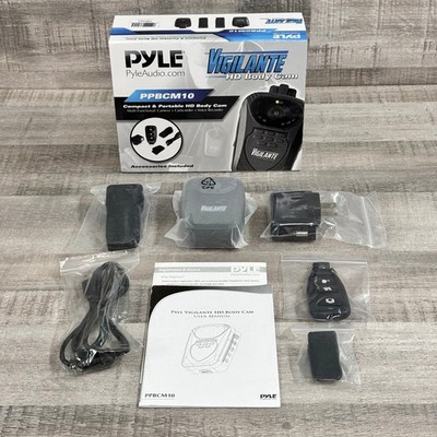 Pyle Audio PPBCM10 Vigilante Portable Wireless HD Body Camera