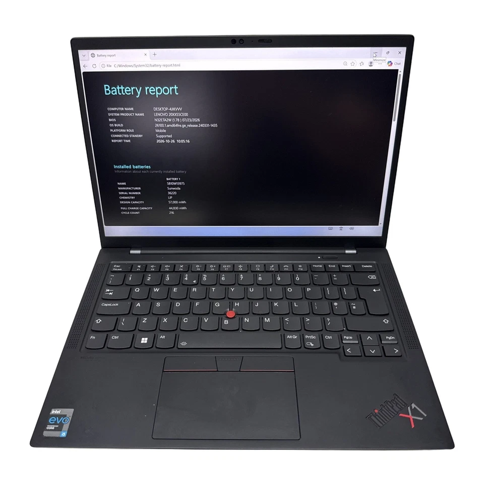 Lenovo ThinkPad X1 Carbon G9 · i5-1135G7 · 16GB · 256GB, photo 3 of 5