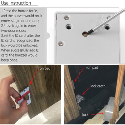 DIY Hidden Digital Lock For Double-Opening Doors