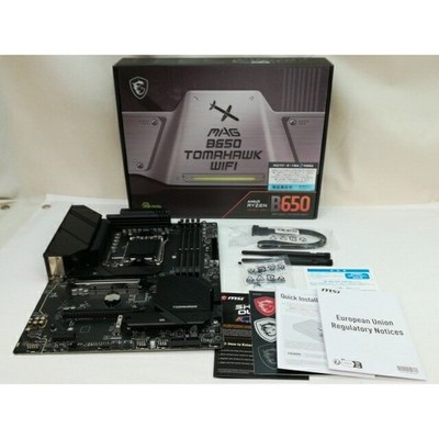 MSI MAG B650 TOMAHAWK WIFI AM5 AMD B650 SATA 6Gb/s DDR5 Mainboard Ryzen ATX