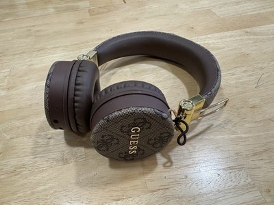 Guess Wireless Bluetooth Headphones Brown Gold