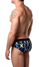 Justin Case Blue Green Black O Brief Small S