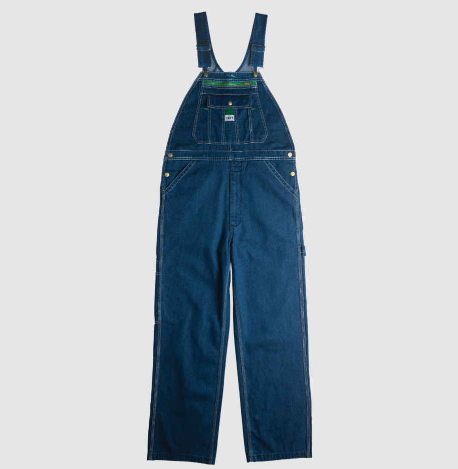 Liberty Men’s Stonewashed Denim Bib Overalls – Durable Workwear Carpenter Style