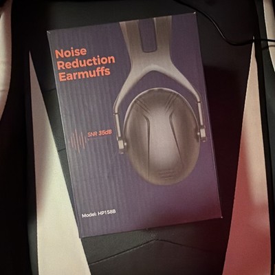 Noise Reduction Earmuffs SNR 35dB Model HP158B MPN GEHP158BB-XP
