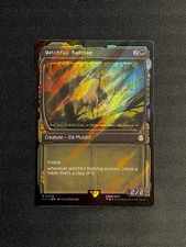 Watchful Radstag Showcase Surge Foil R 0863 Fallout PIP MTG