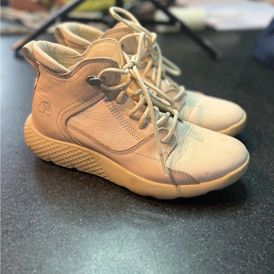 Botas Timberland para mujer con cordones - crema talla 6 Foto 4 de 4