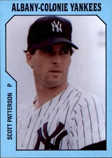 1985 Albany Yankees TCMA #10 Scott Patterson Actor Gilmore Girls Seinfeld Card