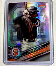 Refractor- 2022 Bowman's Best #TP-15- Ryan Reckley Refractor Rookie Rc Card.