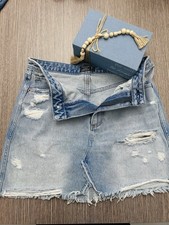 Abercrombie Fitch Denim Mini Skirt Medium Wash Size 30/10 M