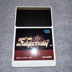 Sinistron (TurboGrafx-16, 1990) Complete With Manual