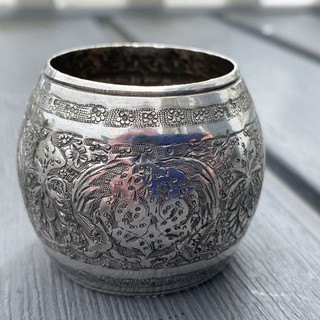 Antique Vintage Indian Silver Napkin Ring
