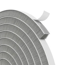 40FT Weather Stripping Door Window Seal - Brush Weather Strip Insulation Stri...