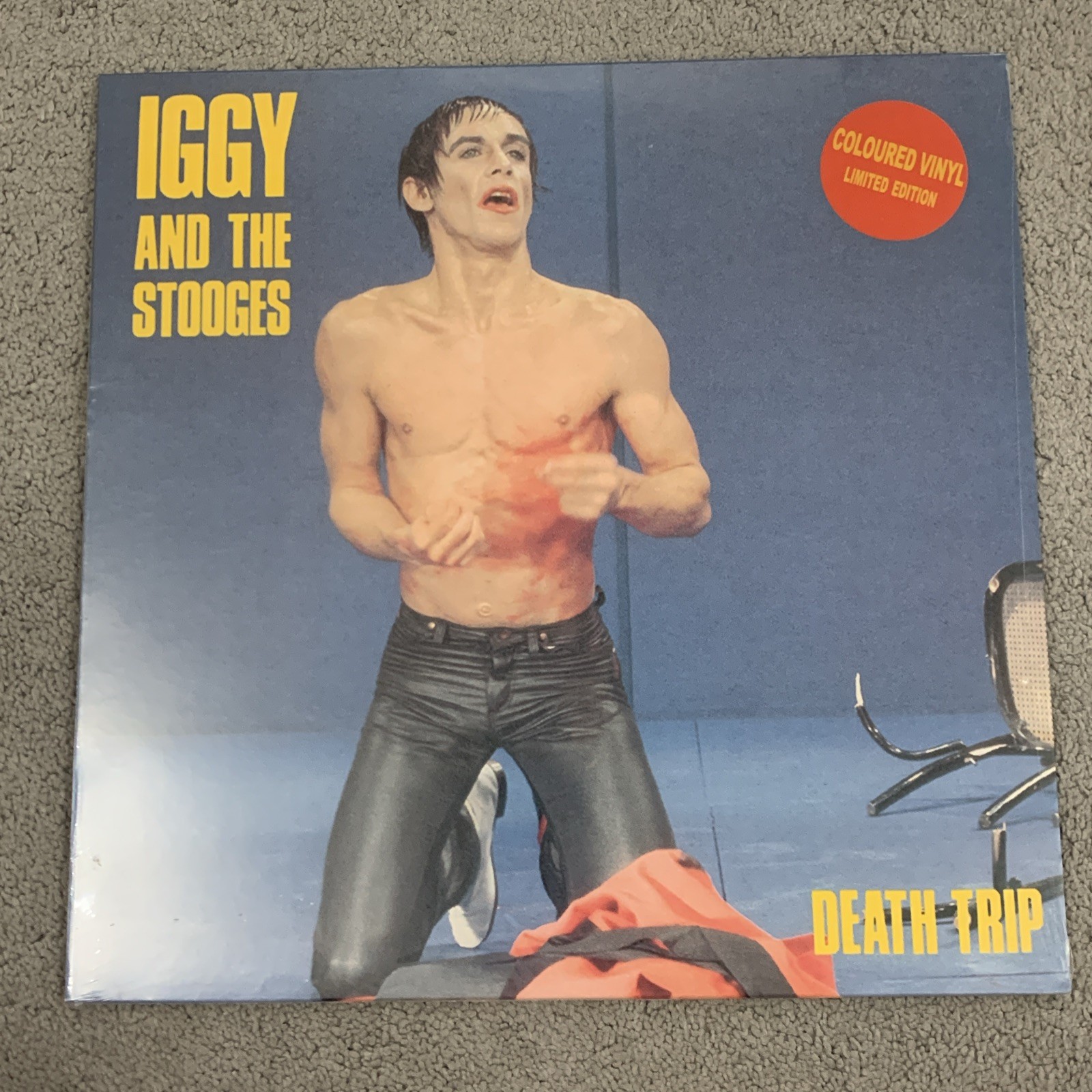 Death Trip by Iggy & the Stooges Vinyl Record, 2019 New Sealed