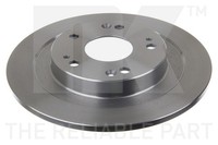2X Bremsscheibe NK 202663 FüR FK IX Civic Honda Tourer Vtec FK1 Dtec FK3 FK2