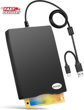 Floppy Disk Reader USB Type A/C Floppy Disk Drive/Player/Converter External 3.5