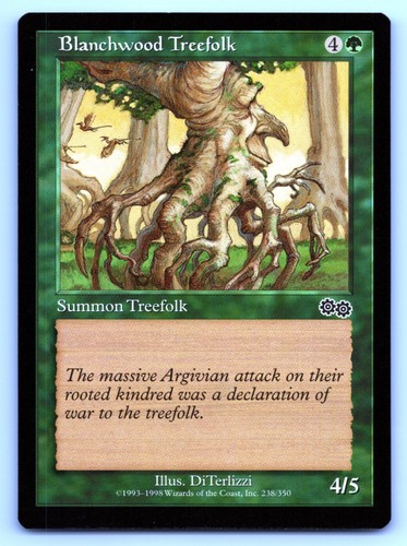 Blanchwood Treefolk - Urza's Saga #238 Common