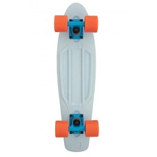 D Street Polyprop Cruiser Penny Board Style Skateboard Blu Ghiaccio 23" OFFERTA