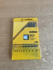 Dewalt DT5911-QZ Series 338 HSS-R DIN Jobber Metal Drill Bit Set