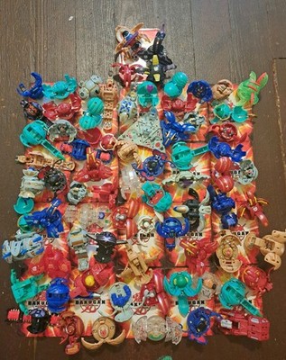 Massive Bakugan Collection 75+ Figures And 100 Cards