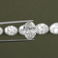 4 Ct Loose Oval Cut Lab Grown CVD Diamond Natural D Color VVS1 Clarity Certified