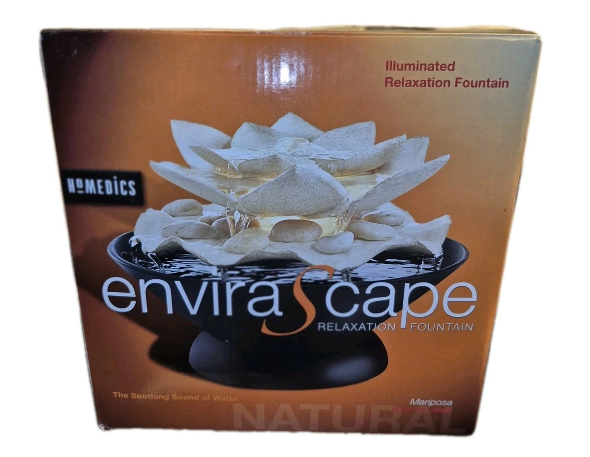 Homedics Envirascape Relaxation Fountain for sale | eBay