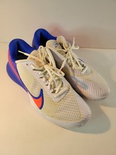Nike Court Air Zoom Vapor Pro 2 Tennis Shoe White/Blue/Orange Men 11