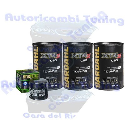 Bardahl XT4S 10W50 Ölwechsel Für Yamaha YFM450 Wolverine Sport 2007>2010
