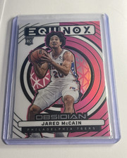 2024-25 Obsidian Jared McCain Equinox Pink /49 SSP (RC) #14