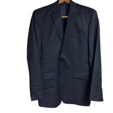 Brooks Brothers 100 Estrato Wool Regent Fit Gray Suit 41L W35 Made In The USA