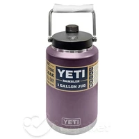 Genuine YETI Rambler 1 GALLON JUG 128oz w/ MagCap Dock - Rare NORDIC PURPLE